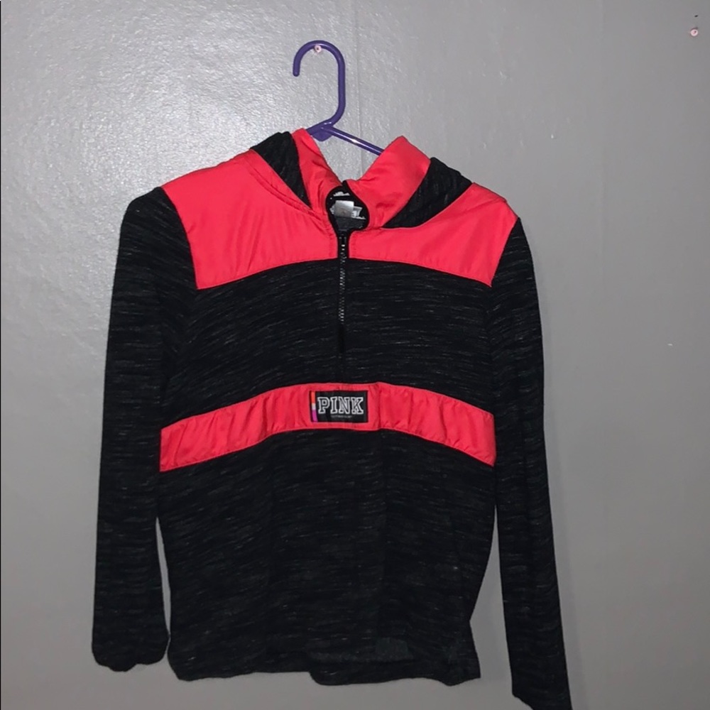 PINK 1/2 zip
